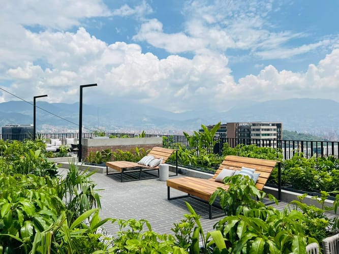 Apartaestudio en arriendo en El Poblado, Medellín, 40 m² · foto 15 de 20