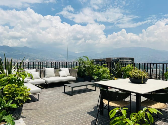 Apartaestudio en arriendo en El Poblado, Medellín, 40 m² · foto 17 de 20