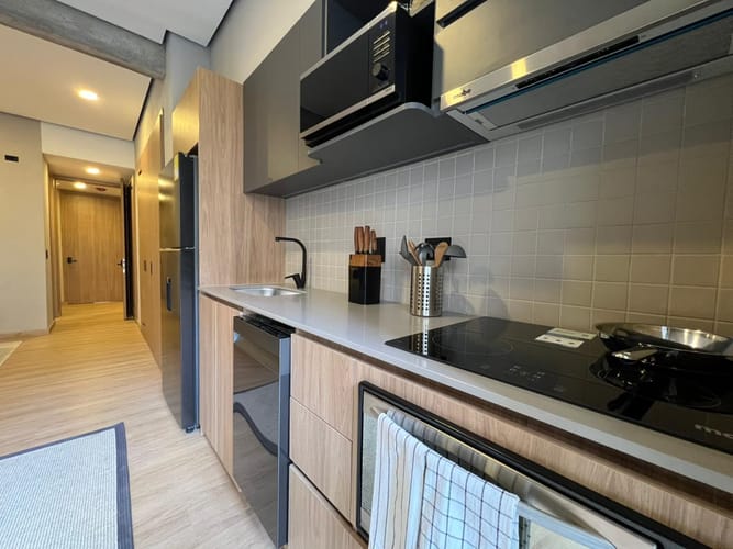 Apartaestudio en arriendo en El Poblado, Medellín, 40 m² · foto 19 de 20