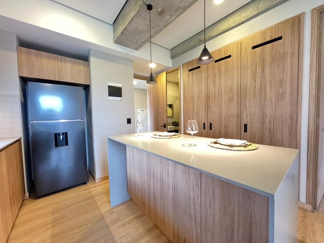 Apartaestudio en arriendo en Villa Carlota, Medellín, 53 m² · foto 2 de 20