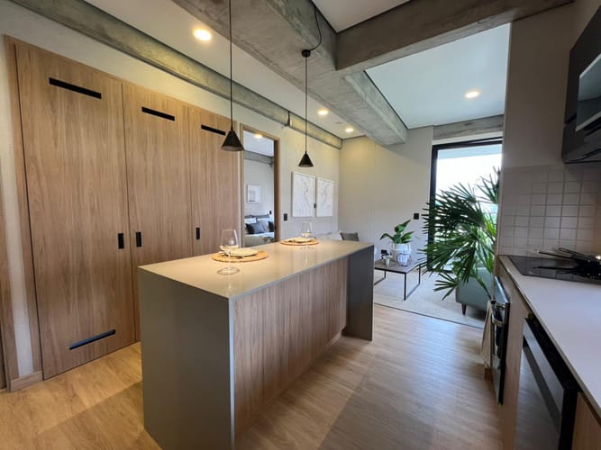 Apartaestudio en arriendo en Villa Carlota, Medellín, 53 m² · foto 3 de 20