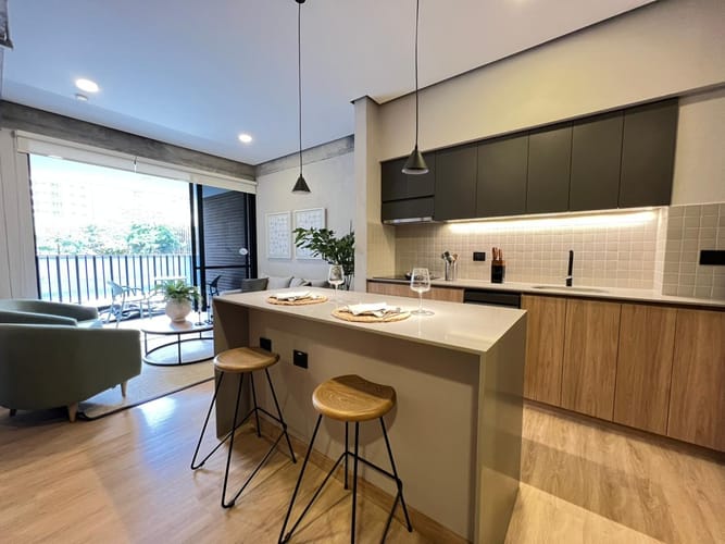 Apartaestudio en arriendo en Villa Carlota, Medellín, 52 m² · foto 3 de 20