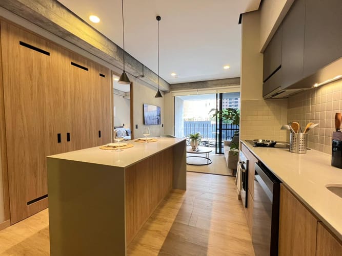 Apartaestudio en arriendo en Villa Carlota, Medellín, 52 m² · foto 4 de 20