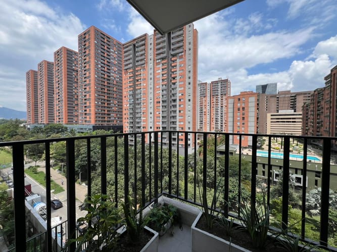Apartaestudio en arriendo en Villa Carlota, Medellín, 53 m² · foto 8 de 20