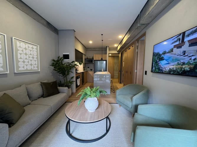 Apartaestudio en arriendo en Villa Carlota, Medellín, 52 m² · foto 7 de 20