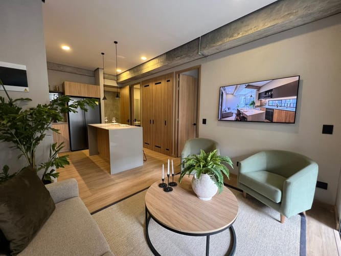 Apartaestudio en arriendo en Villa Carlota, Medellín, 52 m² · foto 8 de 20