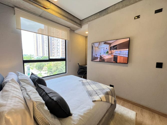 Apartaestudio en arriendo en Villa Carlota, Medellín, 53 m² · foto 13 de 20