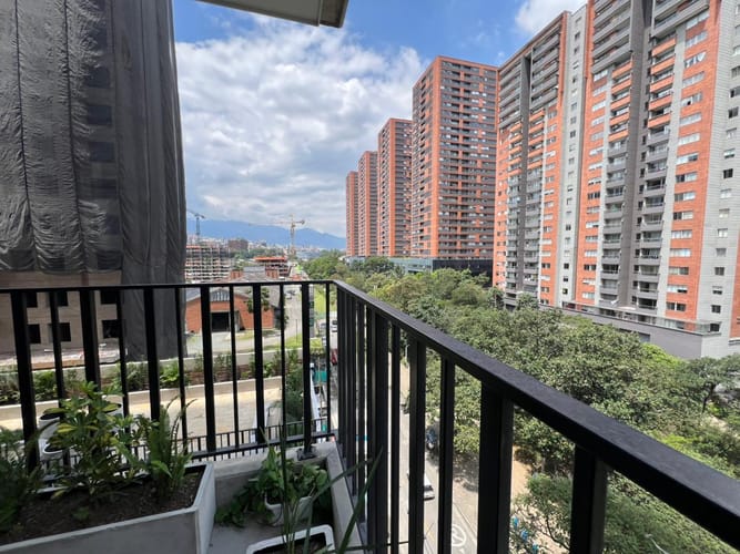 Apartaestudio en arriendo en Villa Carlota, Medellín, 53 m² · foto 16 de 20