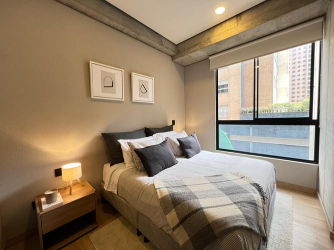 Apartaestudio en arriendo en Villa Carlota, Medellín, 52 m² · foto 14 de 20
