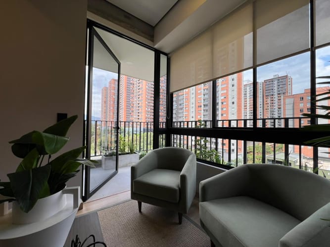 Apartaestudio en arriendo en Villa Carlota, Medellín, 53 m² · foto 19 de 20