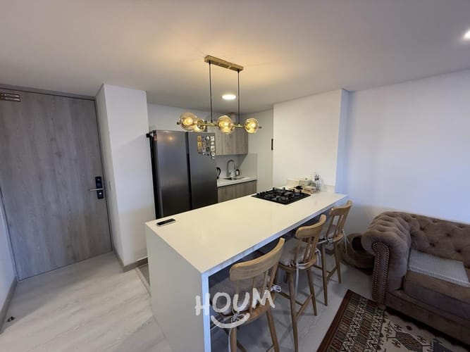 Apartamento de 2 alcobas en arriendo en Rionegro, 74 m² · foto 4 de 17