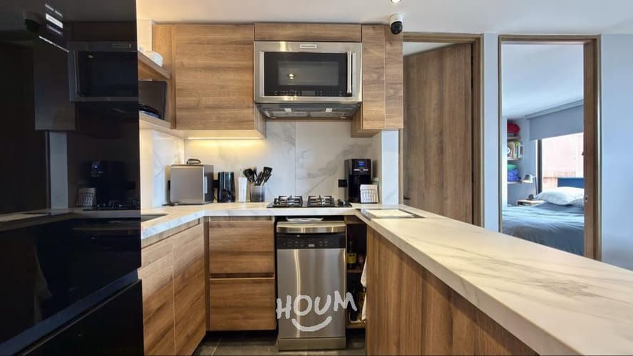 Apartamento de 1 alcoba en arriendo en Santa Barbara, Bogotá, 72 m² · foto 5 de 23