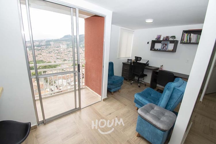 Apartamento de 2 alcobas en venta en El Mirador, Bello, 54 m² · foto 4 de 8