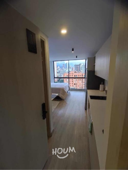 Apartamento de 1 alcoba en arriendo en El Recuerdo, Bogotá, 27 m² · foto 2 de 18