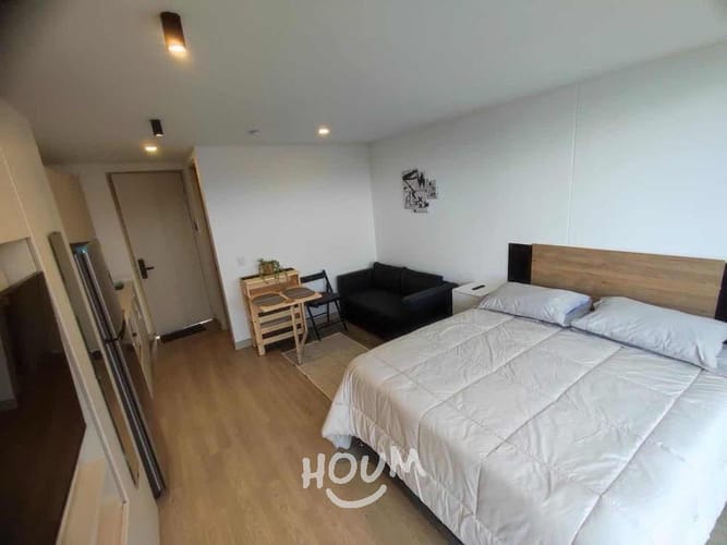 Apartamento de 1 alcoba en arriendo en El Recuerdo, Bogotá, 27 m² · foto 4 de 18