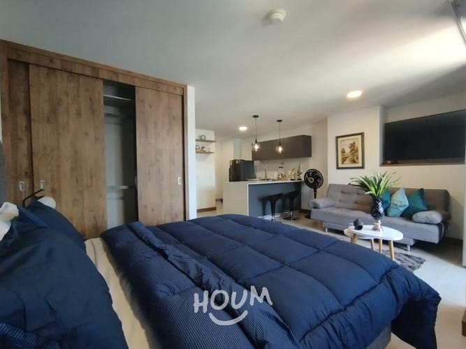 Apartamento de 3 alcobas en arriendo en La Aguacatala, Medellín, 60 m² · foto 4 de 24
