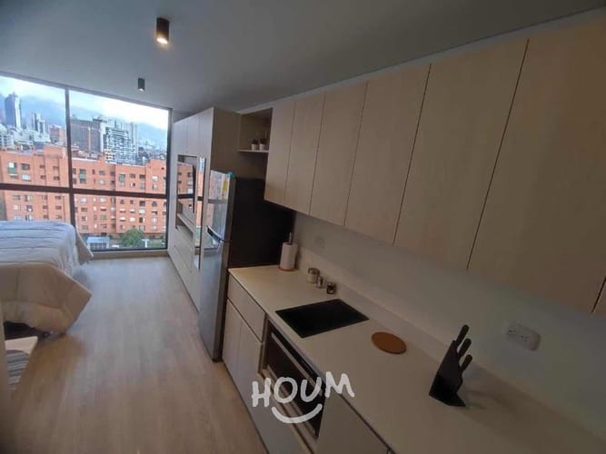 Apartamento de 1 alcoba en arriendo en El Recuerdo, Bogotá, 27 m² · foto 6 de 18