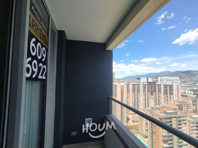 Apartamento de 3 alcobas en arriendo en La Aguacatala, Medellín, 60 m² · foto 5 de 24
