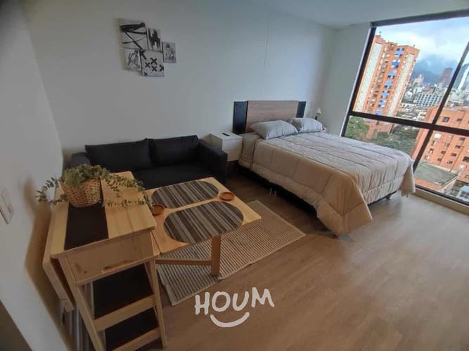 Apartamento de 1 alcoba en arriendo en El Recuerdo, Bogotá, 27 m² · foto 8 de 18