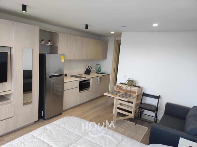 Apartamento de 1 alcoba en arriendo en El Recuerdo, Bogotá, 27 m² · foto 10 de 18