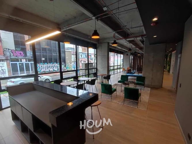 Apartamento de 1 alcoba en arriendo en El Recuerdo, Bogotá, 27 m² · foto 14 de 18
