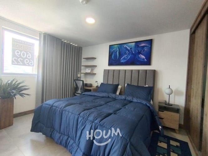 Apartamento de 3 alcobas en arriendo en La Aguacatala, Medellín, 60 m² · foto 12 de 24