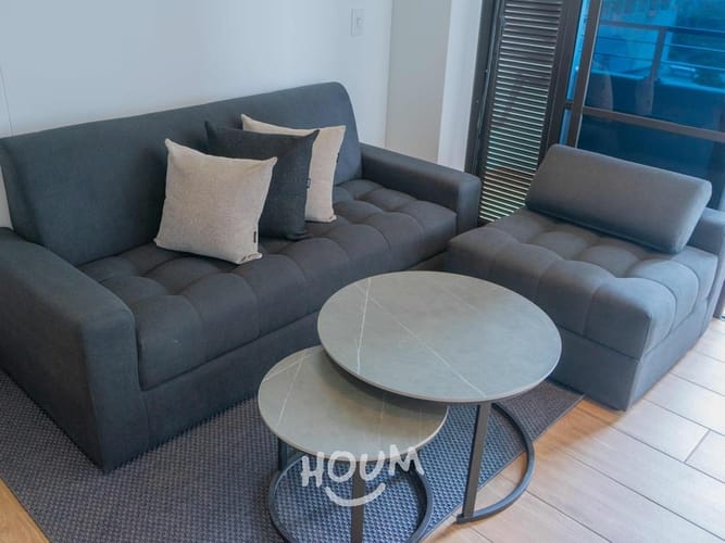 Apartamento de 1 alcoba en arriendo en Villa Carlota, Medellín, 53 m² · foto 4 de 24