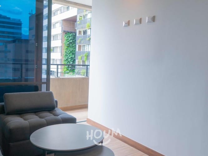 Apartamento de 1 alcoba en arriendo en Villa Carlota, Medellín, 53 m² · foto 5 de 24