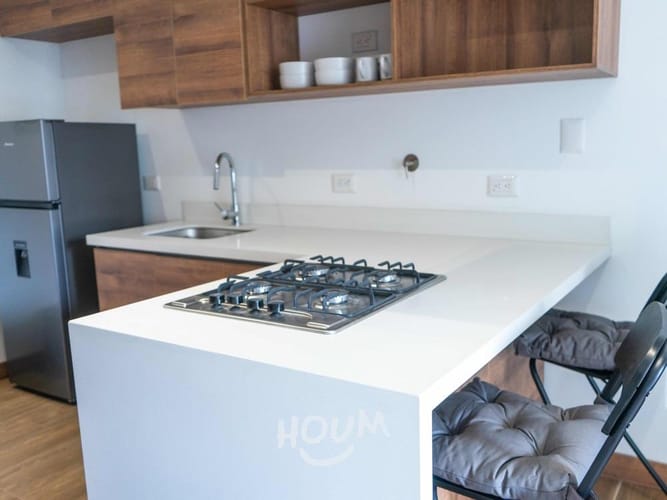 Apartamento de 1 alcoba en arriendo en Villa Carlota, Medellín, 53 m² · foto 7 de 24
