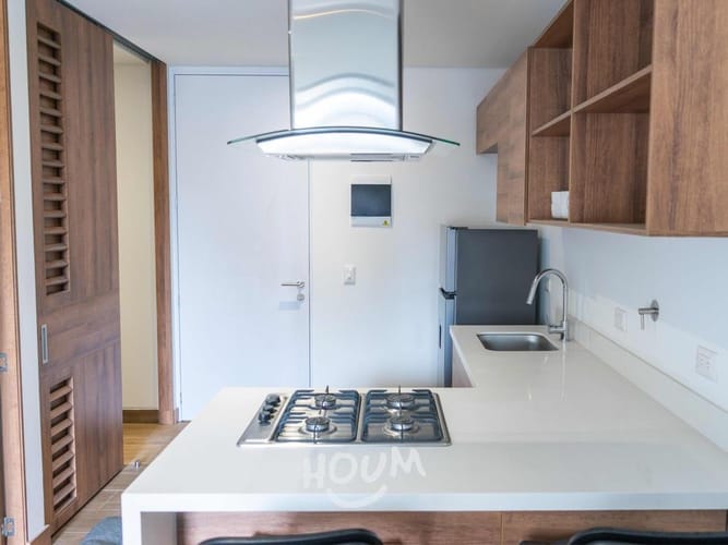 Apartamento de 1 alcoba en arriendo en Villa Carlota, Medellín, 53 m² · foto 11 de 24