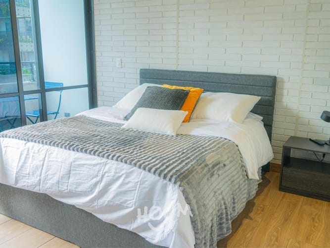 Apartamento de 1 alcoba en arriendo en Villa Carlota, Medellín, 53 m² · foto 12 de 24