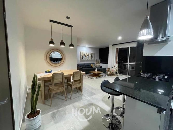 Apartamento de 2 alcobas en arriendo en Loma Del Esmeraldal, Envigado, 92 m² · foto 9 de 24