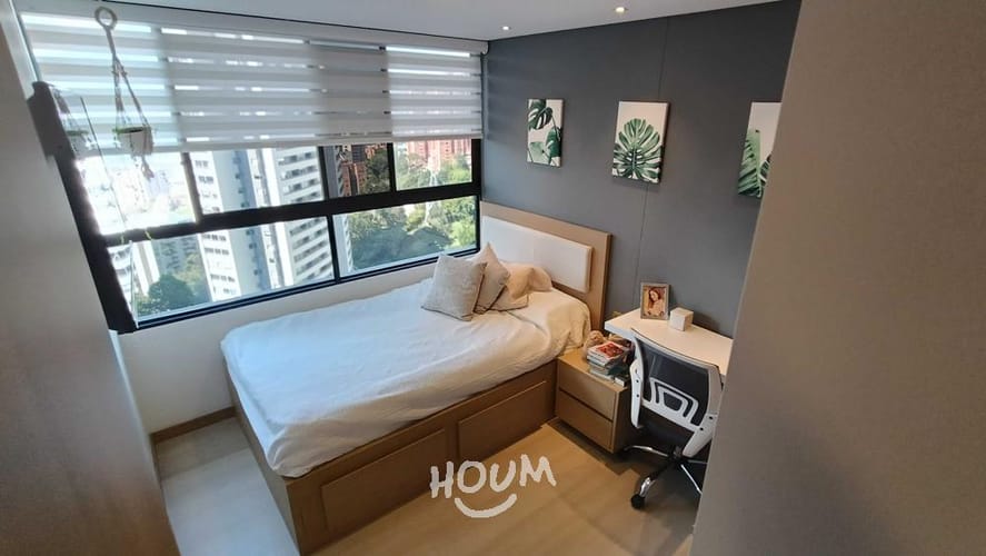 Apartamento de 3 alcobas en venta en El Poblado, Medellín, 88 m² · foto 3 de 22