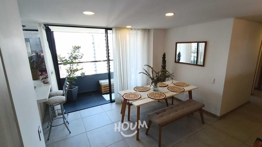 Apartamento de 3 alcobas en venta en El Poblado, Medellín, 88 m² · foto 5 de 22