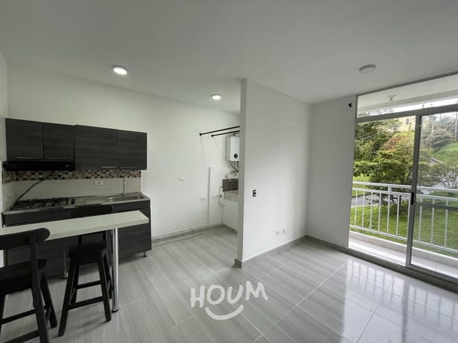 Apartamento de 2 alcobas en venta en Santa Ana, Rionegro, 50 m² · foto 3 de 14