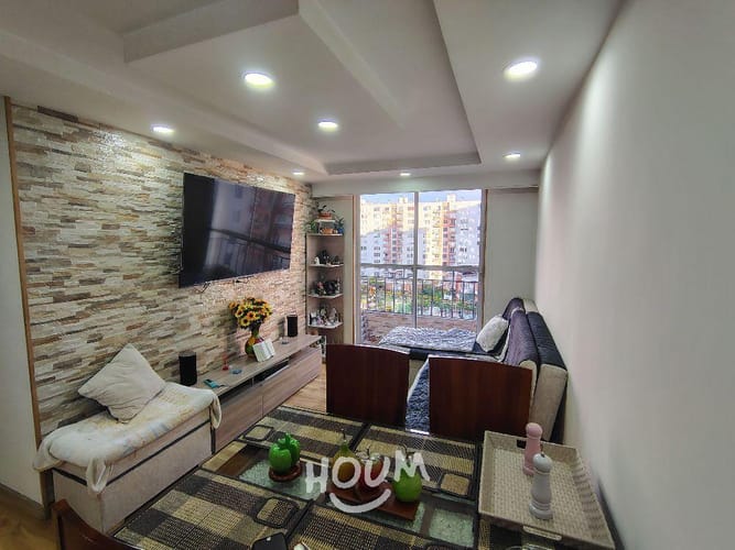 Apartamento de 3 alcobas en venta en San Mateo, Soacha, 58 m² · foto 2 de 24