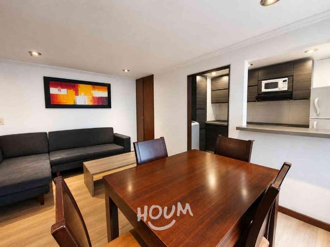 Apartamento de 1 alcoba en venta en Alhambra, Bogotá, 47 m² · foto 4 de 11