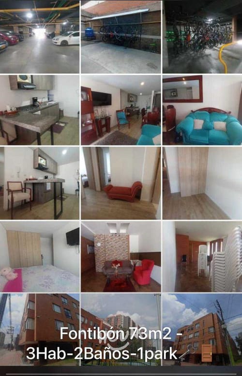 Apartamento de 3 alcobas en venta en Fontibon, Bogotá, 73 m² · foto 2 de 13