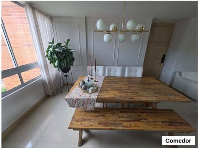 Apartamento de 3 alcobas en venta en Castropol, Medellín, 117 m² · foto 3 de 22