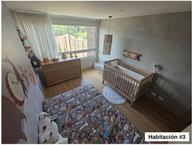 Apartamento de 3 alcobas en venta en Castropol, Medellín, 117 m² · foto 4 de 22