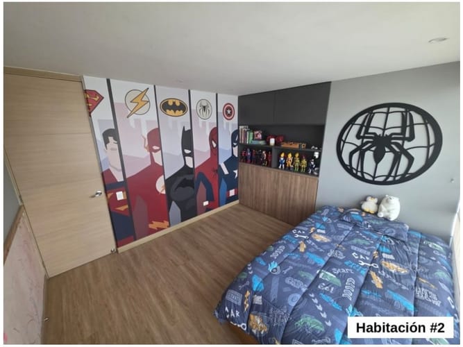 Apartamento de 3 alcobas en venta en Castropol, Medellín, 117 m² · foto 6 de 22