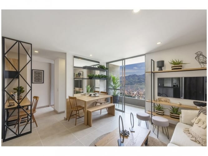 Apartamento de 2 alcobas en venta en Villa Carlota, Medellín, 64 m² · foto 2 de 24