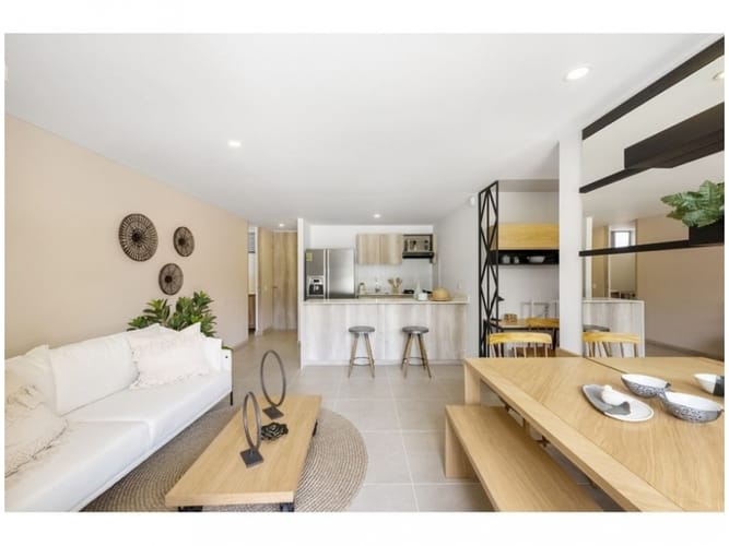 Apartamento de 2 alcobas en venta en Villa Carlota, Medellín, 64 m² · foto 3 de 24