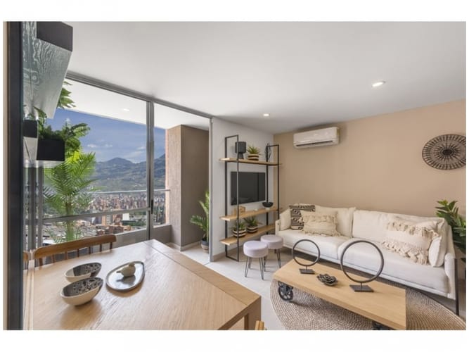 Apartamento de 2 alcobas en venta en Villa Carlota, Medellín, 64 m² · foto 4 de 24