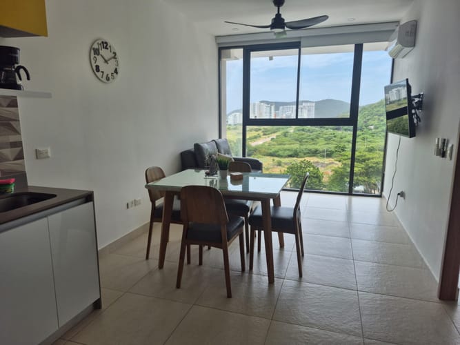Apartamento de 1 alcoba en venta en Pozos Colorados, Santa Marta, 47 m² · foto 3 de 16