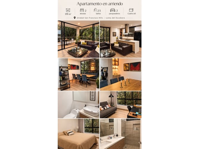 Apartamento de 2 alcobas en venta en Escobero, Medellín, 119 m² · foto 8 de 8