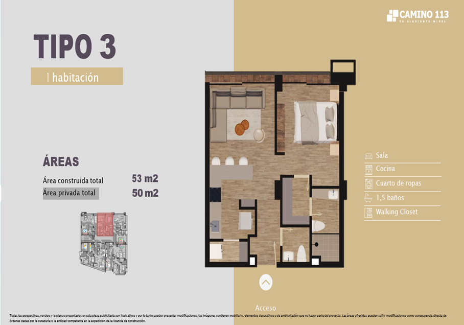 Apartamento en venta en Santa Barbara Central, Bogotá · foto 6 de 20