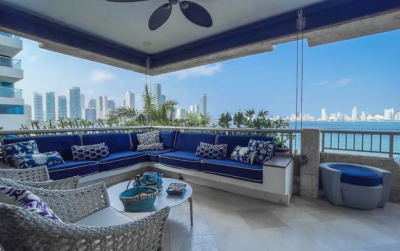 Apartamento de 5 alcobas en venta en Castillogrande, Cartagena, 280 m² · foto 2 de 23