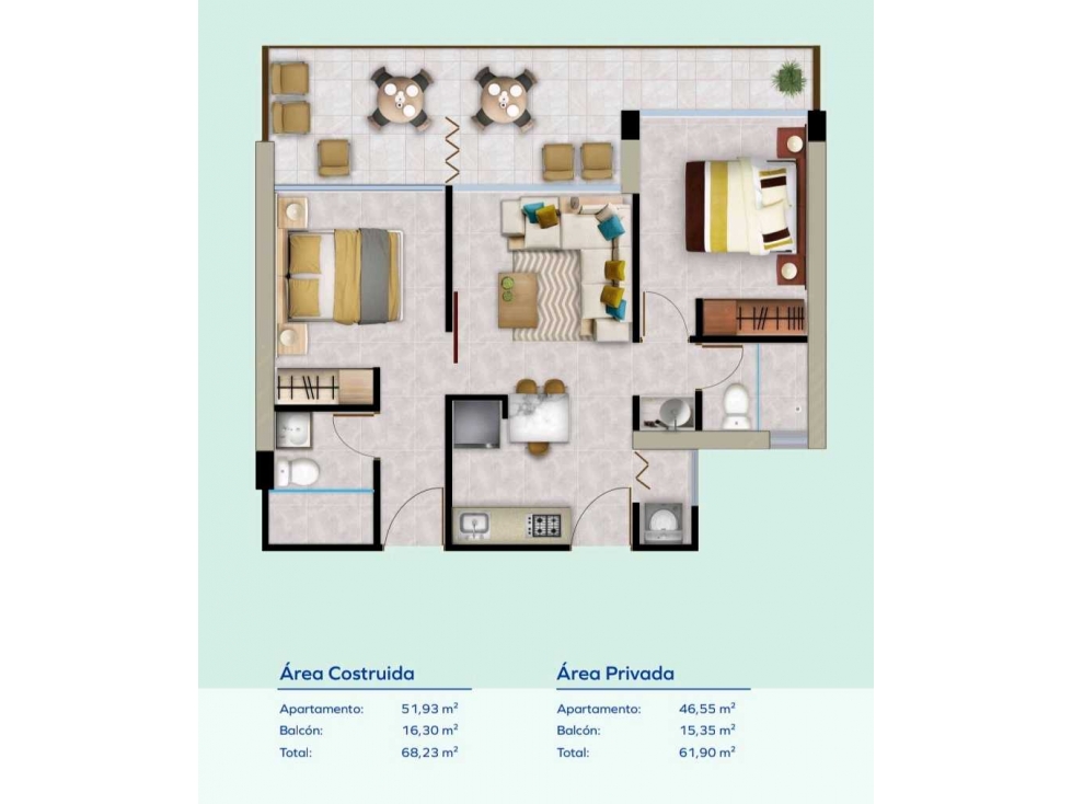 Apartamento en venta en Don Jaca, Santa Marta · foto 23 de 23