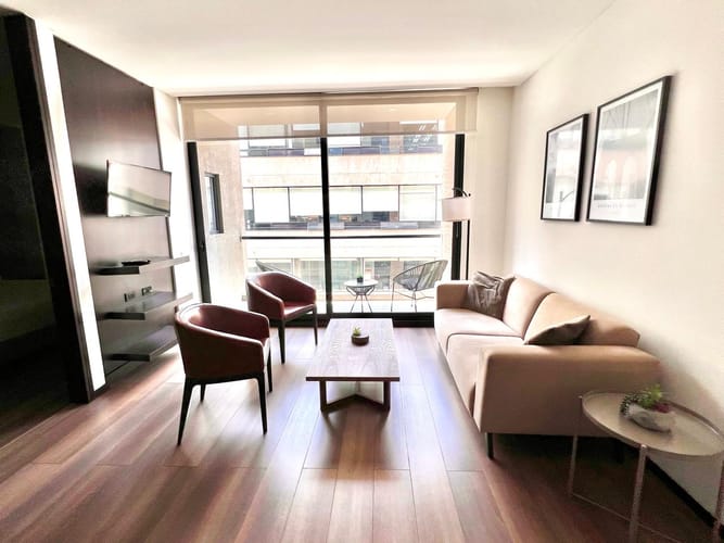 Apartamento de 1 alcoba en arriendo en Chico Norte, Bogotá, 60 m² · foto 2 de 10